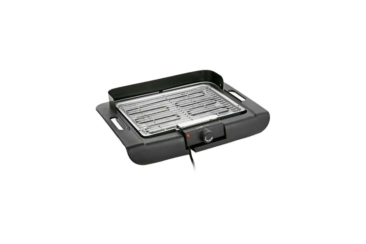 Изображение товара Электрический гриль Clatronic Bq 3507 schwarz 2000 Вт с регулируемым термостатом