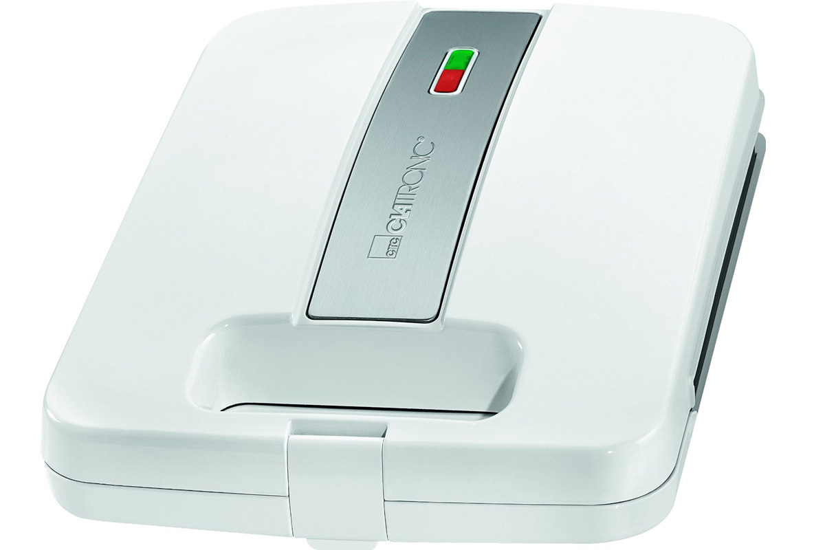 Изображение товара Сэндвичница Clatronic St 3629 weiss 1200 Вт цвет белый