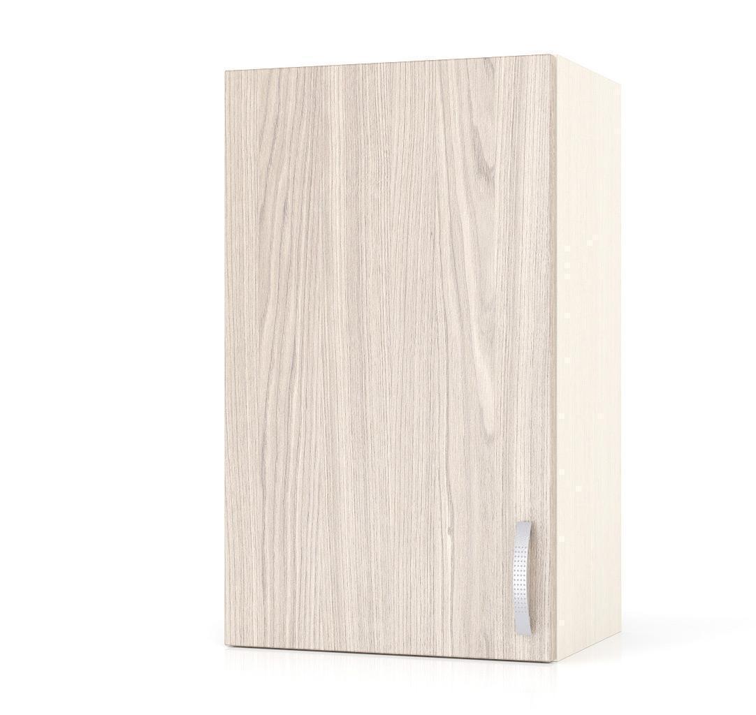 Изображение товара Навесной шкаф Мебельный двор Мери шв400 40x67x30 см ЛДСП цвет светло-бежевый