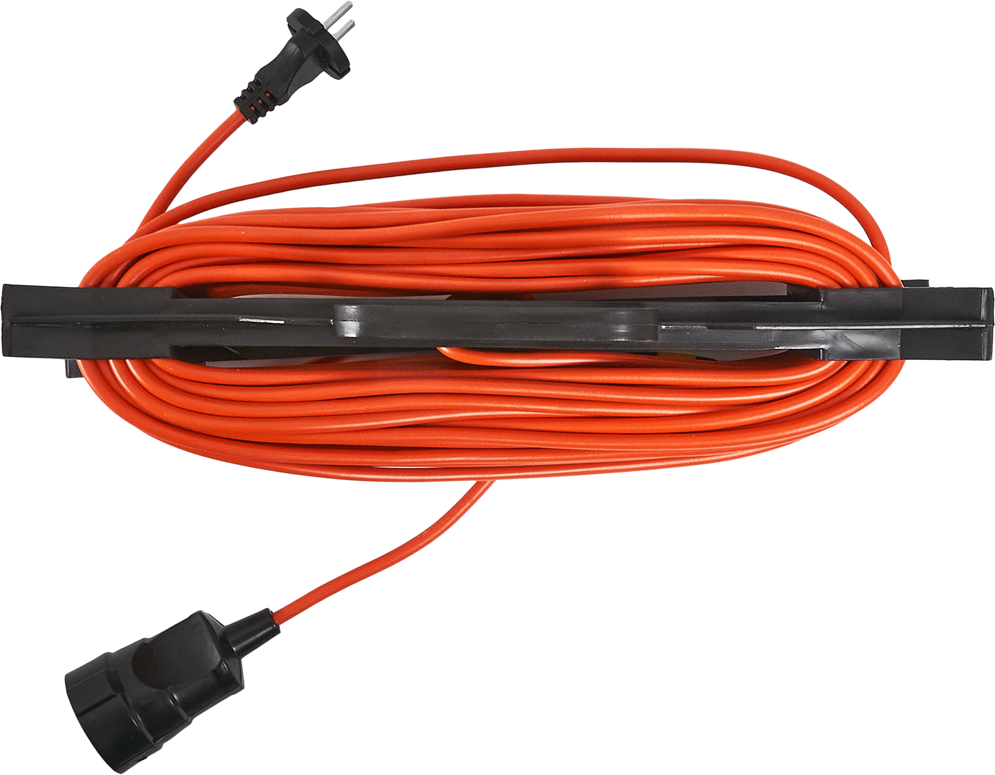 Изображение товара Удлинитель на рамке 1 розетка без заземления 30 м цвет оранжевый