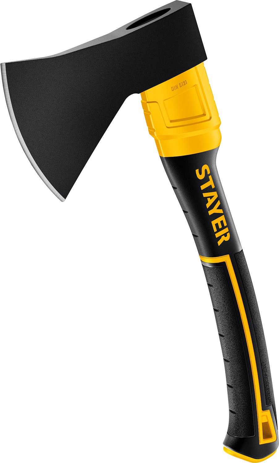 Изображение товара Профессиональный топор STAYER 2062-08 0.8 кг с противоскользящей рукояткой Изображение товара Профессиональный топор STAYER 2062-08 0.8 кг с противоскользящей рукояткой