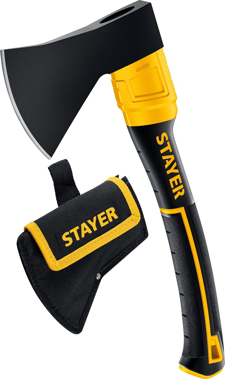 Изображение товара Топор Stayer 2062-06p 0.6 кг рукоятка двухкомпонентный пластик 36 см Изображение товара Топор Stayer 2062-06p 0.6 кг рукоятка двухкомпонентный пластик 36 см