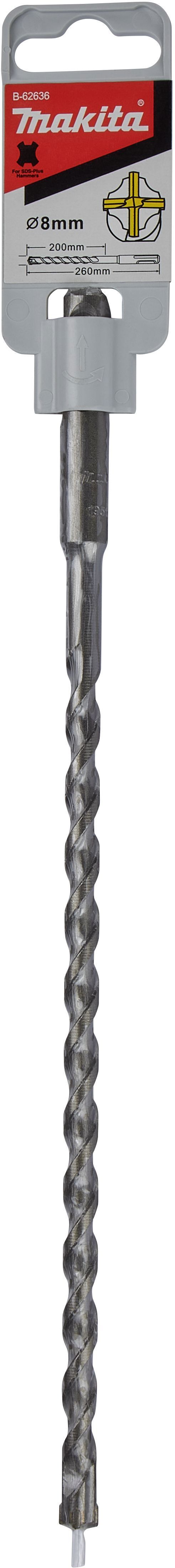 Изображение товара Бур по бетону SDS-plus 4Cutter Makita B-62636 8x260 мм