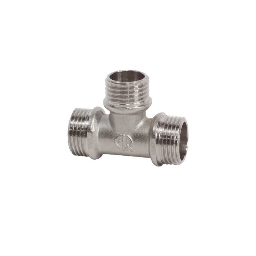 Изображение товара Тройник Aqualink 1/2"x1/2"x1/2" НР латунь 10 шт 02575