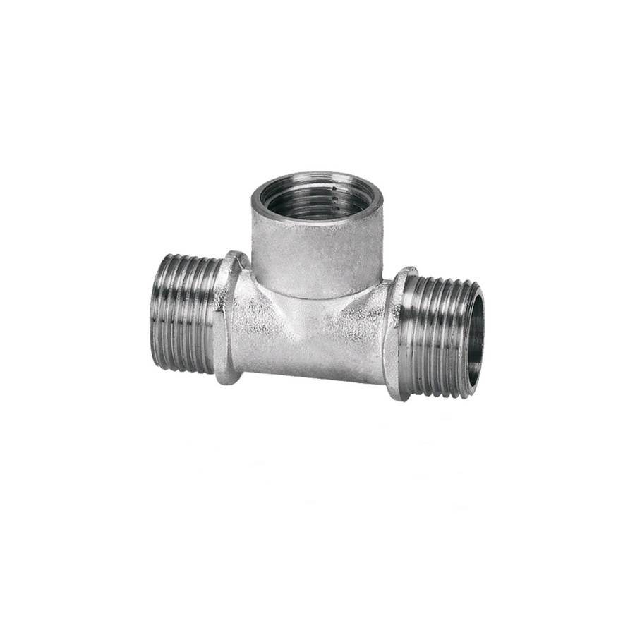 Изображение товара Тройник Aqualink 1/2"x1/2"x1/2" ВР-НР латунь 10 шт 02379