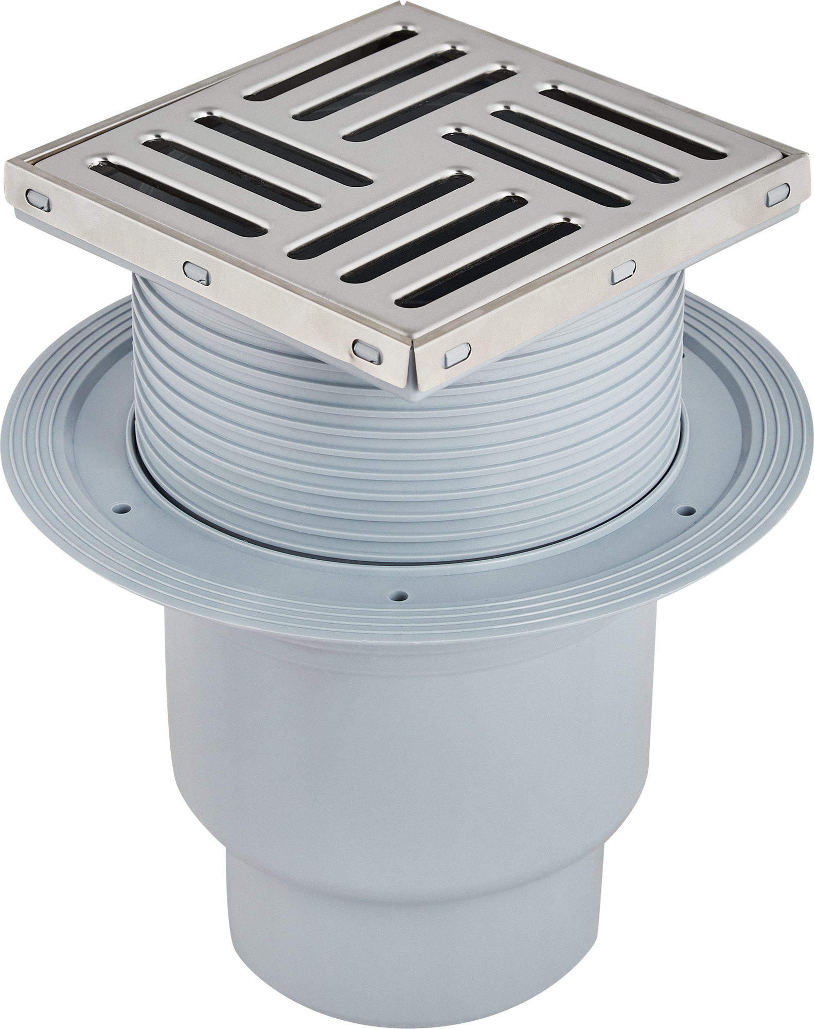 Изображение товара Душевой трап Ани Пласт с мокрым затвором 150x150 мм