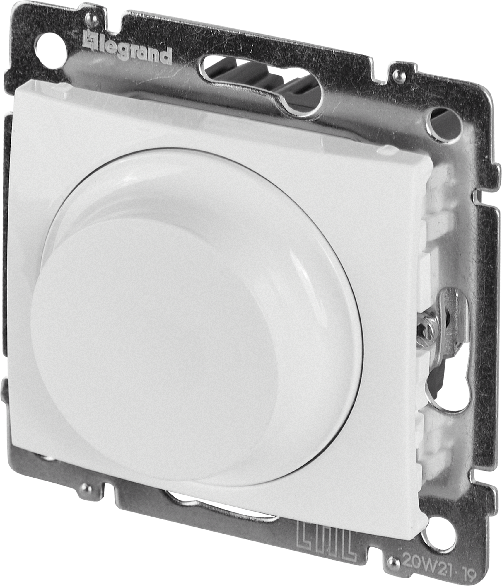 Изображение товара Диммер поворотно-нажимной универсальный LED - Legrand Valena - 300Вт двухпроводной - белый