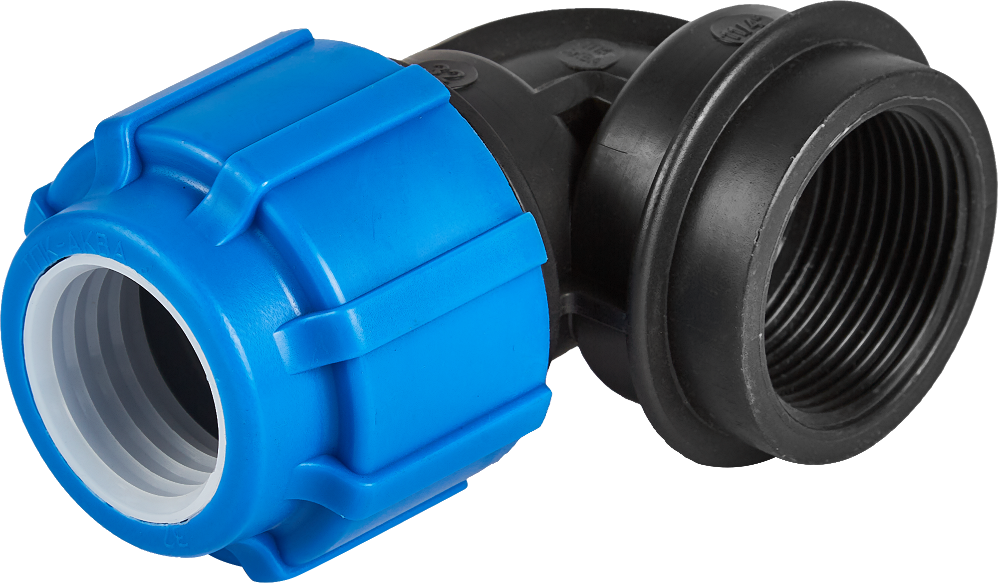 Изображение товара Отвод 90° Политэк 1 1/4"x32 мм ВР полипропилен