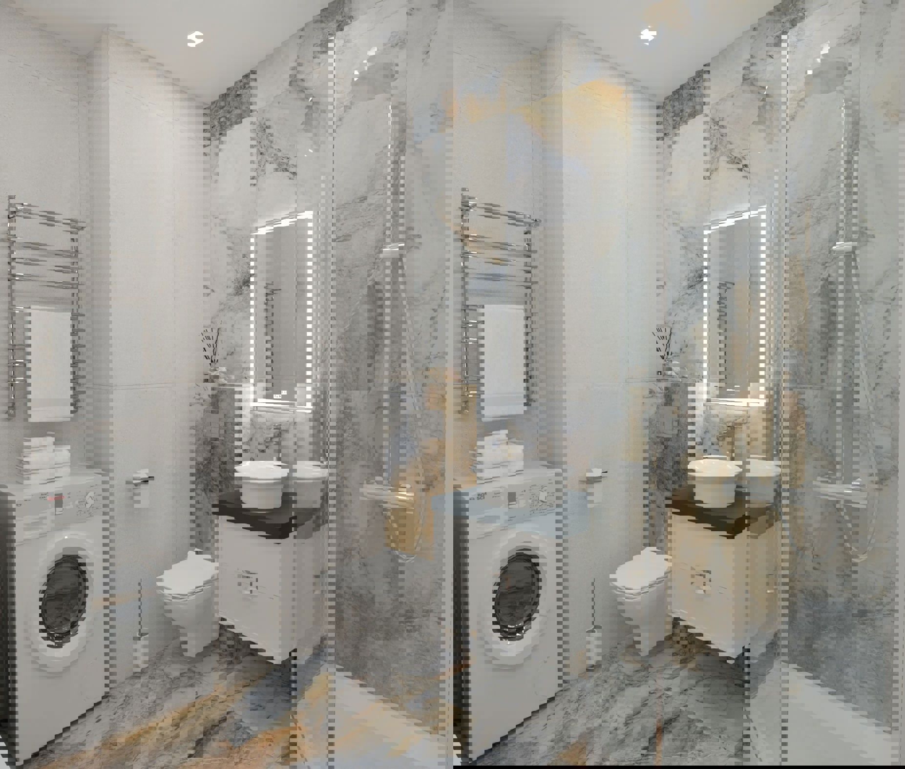 Изображение товара Плитка Idalgo ID9093b087MR 120x60см 2.16 м² цвет серый, цена за упаковку