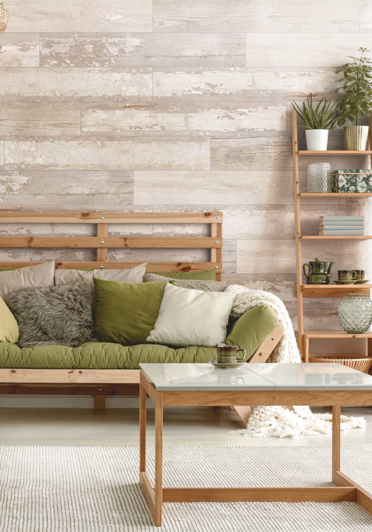 Изображение товара Керамогранит Idalgo home NATURA 195x120 см бежевый для интерьера и фасада