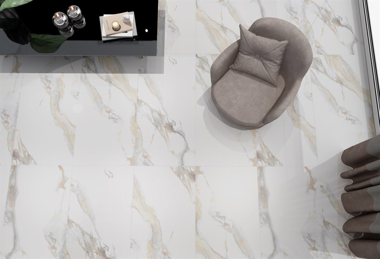 Изображение товара Керамогранитная плитка Pars tile Agat matt 60*120 см белая