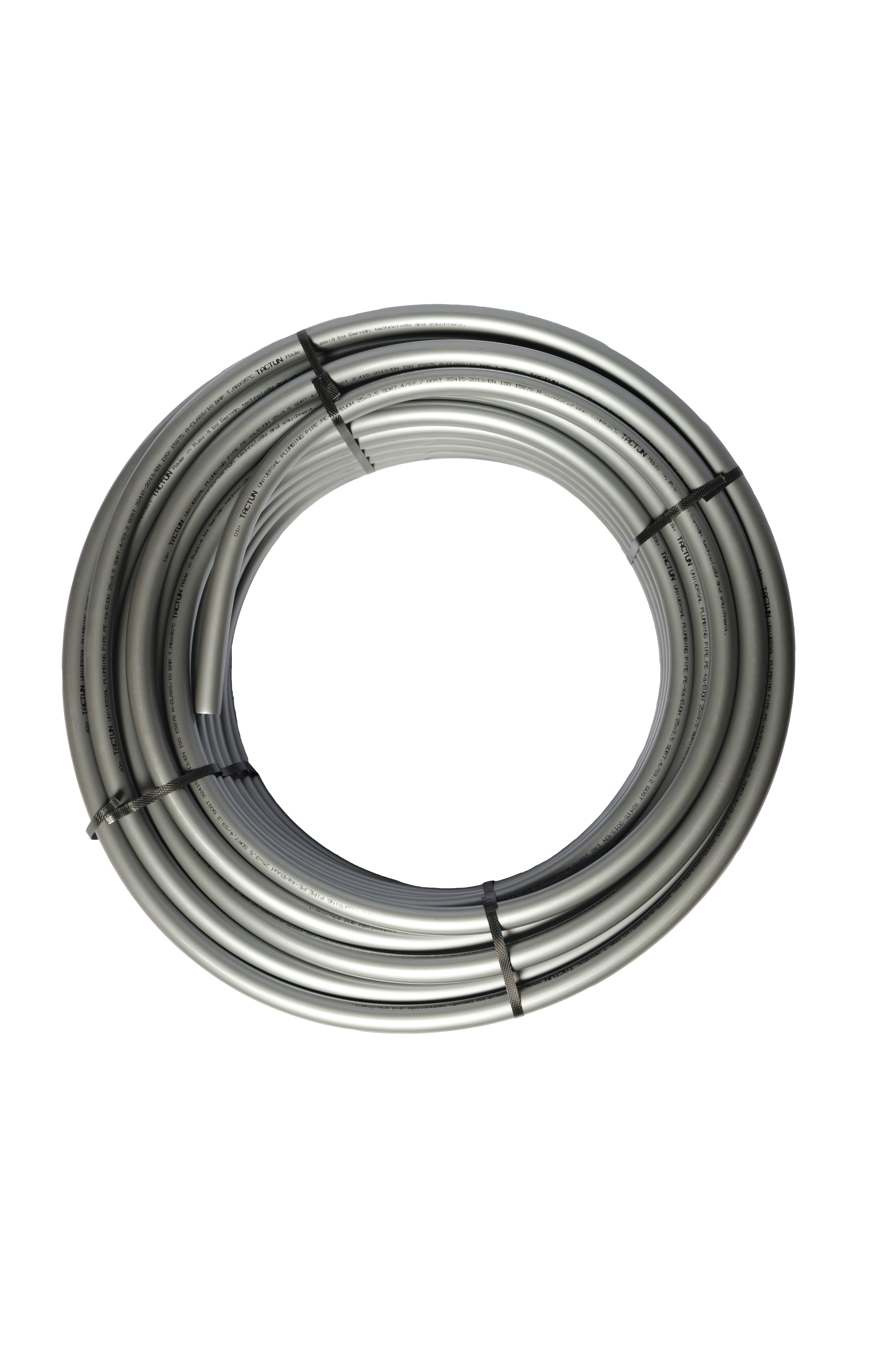 Изображение товара Труба из сшитого полиэтилена PE-Xa EVOH 25x3.5 мм для отопления и водоснабжения бухта 50 м