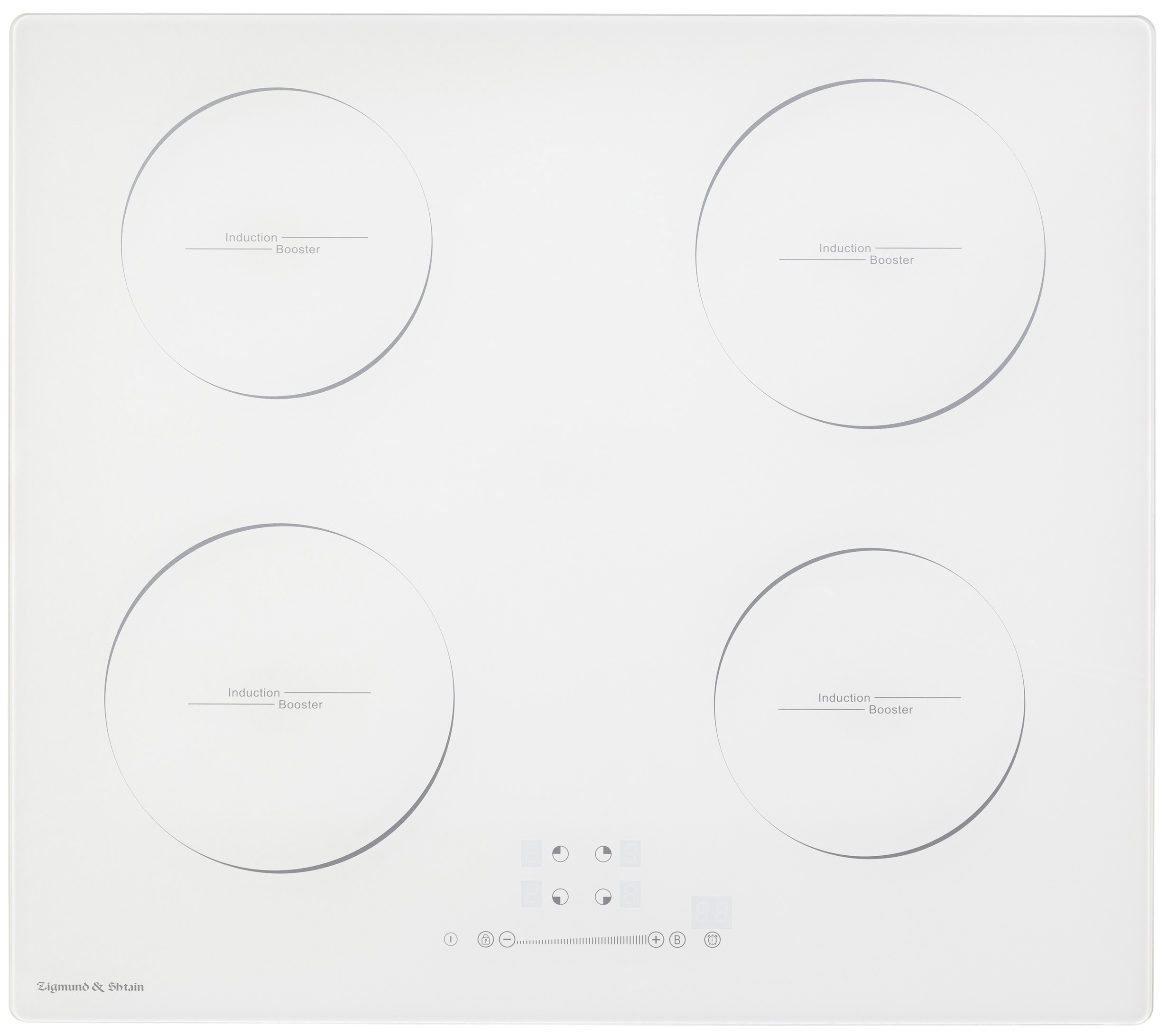 Изображение товара Стеклокерамическая варочная панель Zigmund Shtain CI 35.6 W 4 конфорки белая