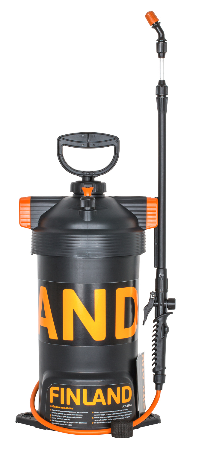 Изображение товара Опрыскиватель садовый плечевой Finland 1637 7 л цвет черный