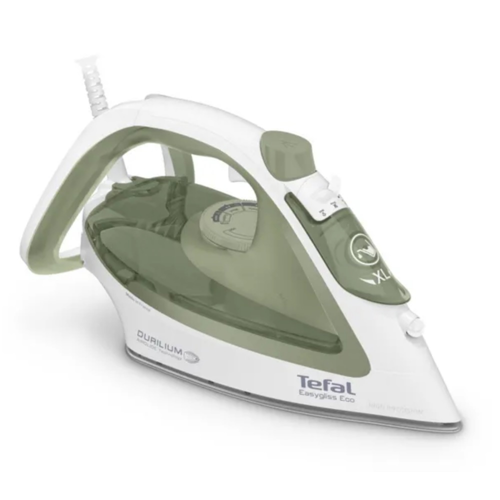 Изображение товара Утюг Tefal FV5781E1 Eco паровой с вертикальным отпариванием и функциями