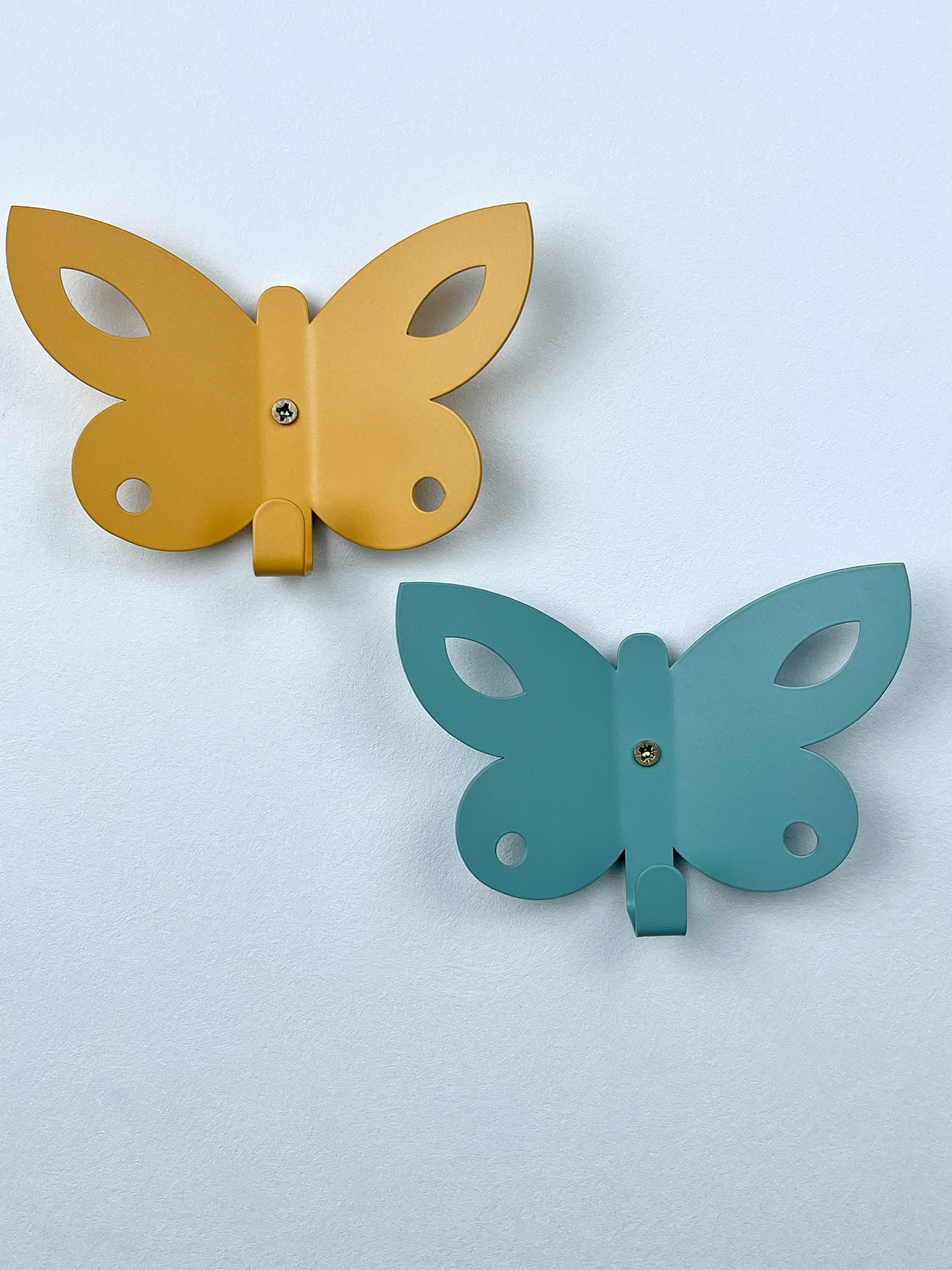 Изображение товара Крючок для одежды Мастерская Уюта Зонт 9x12x2 см цвет желтый/бирюзовый