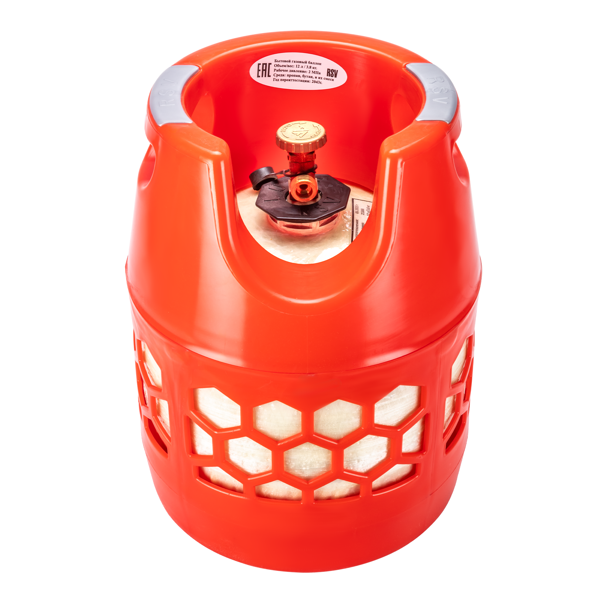Газовый балон полимерно-композитный 12 л