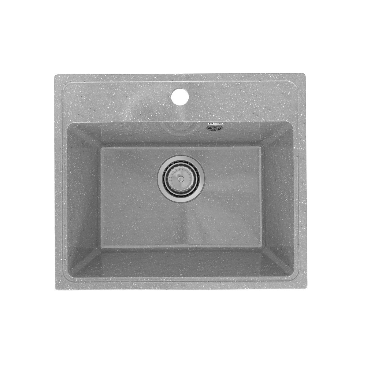 Изображение товара Врезная мойка PRACTIK PR-490 из искусственного камня 49x42 см Soft Touch
