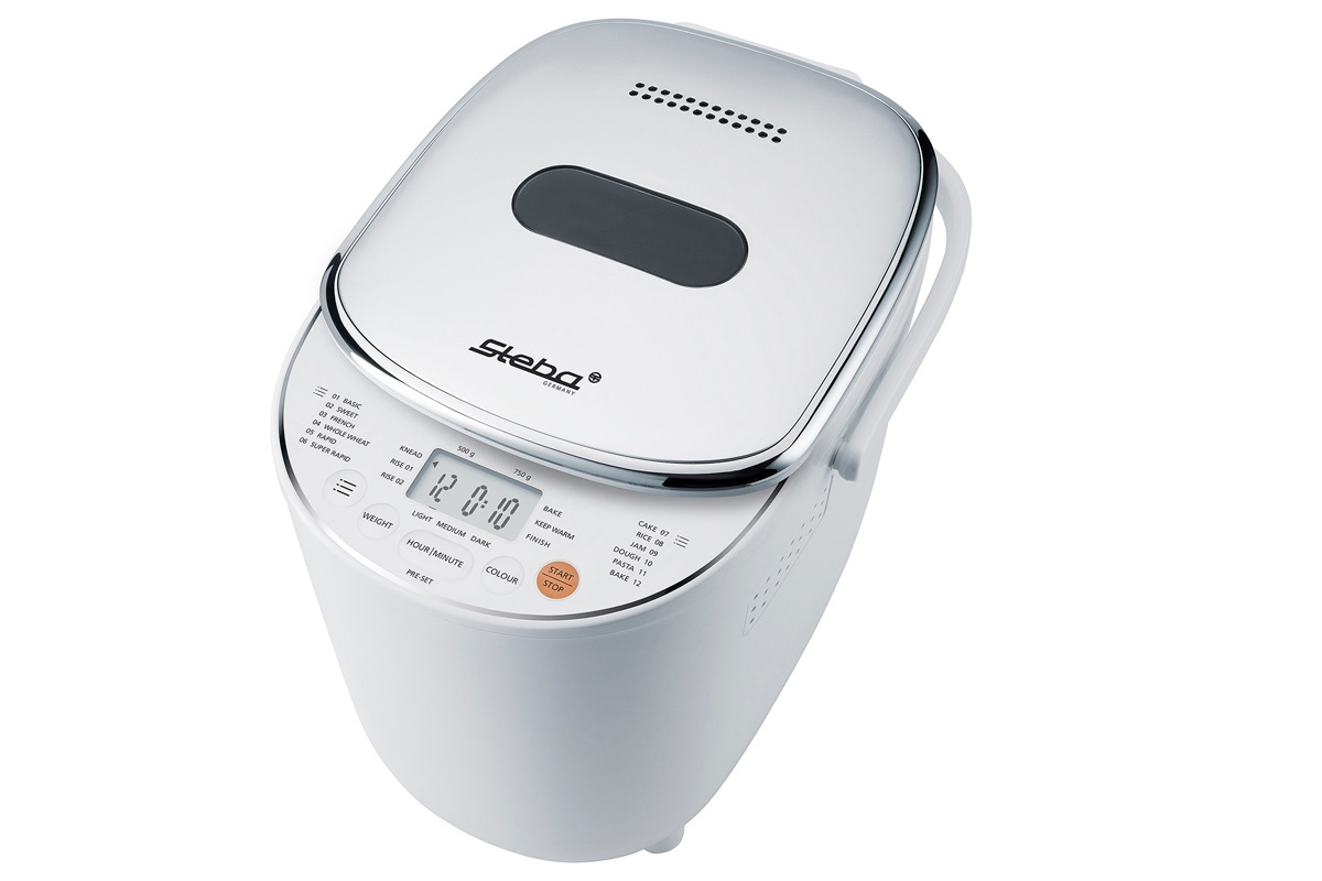 Изображение товара Хлебопечь Steba BM 3 12 программ 540 Вт цвет белый