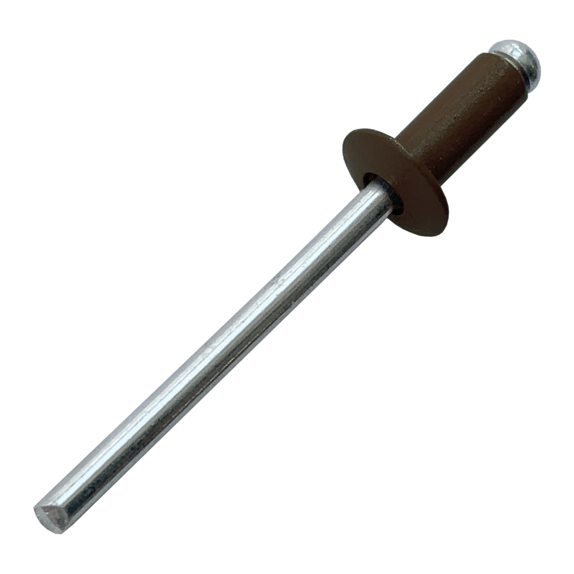 Заклепка вытяжная 3.2x8 мм цвет темно-коричневый 50 шт.