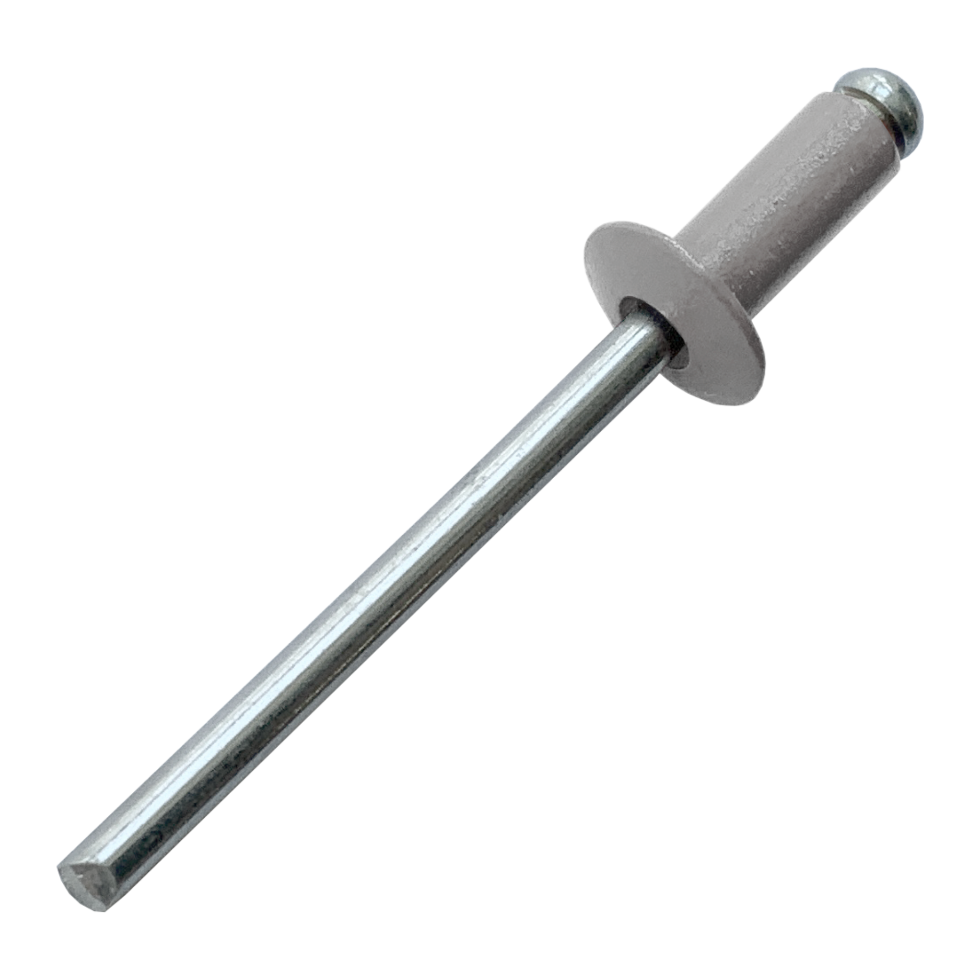 Заклепка вытяжная 4x10 мм цвет светло-серый 50 шт.