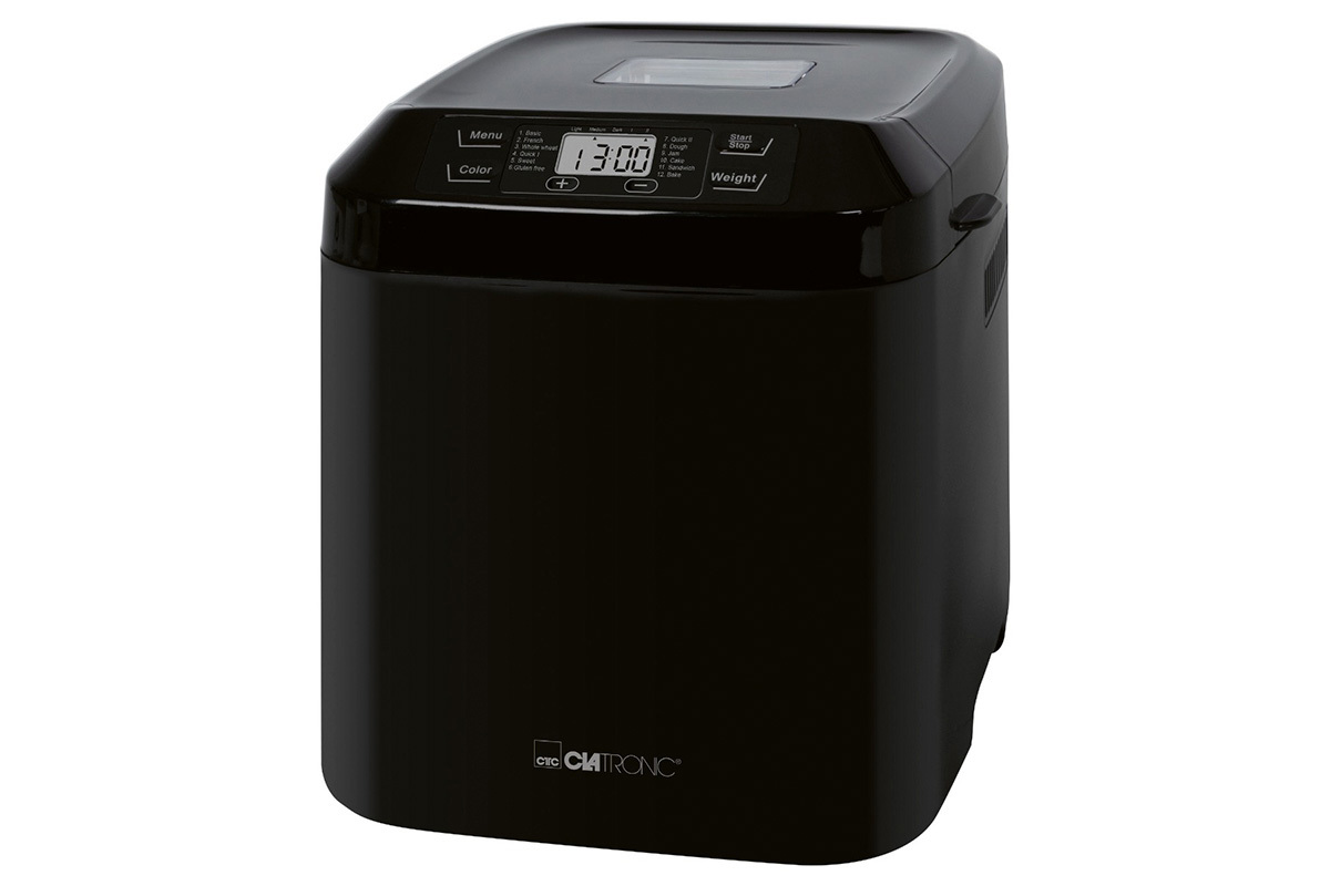 Изображение товара Хлебопечь Clatronic BBA 3774 schwarz 12 программ 550 Вт цвет черный