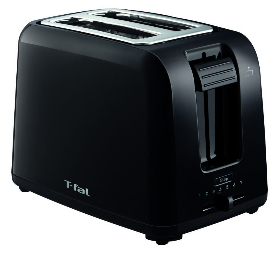 Изображение товара Тостер Tefal TT1A1830 черный 2 тоста 7 степеней поджаривания