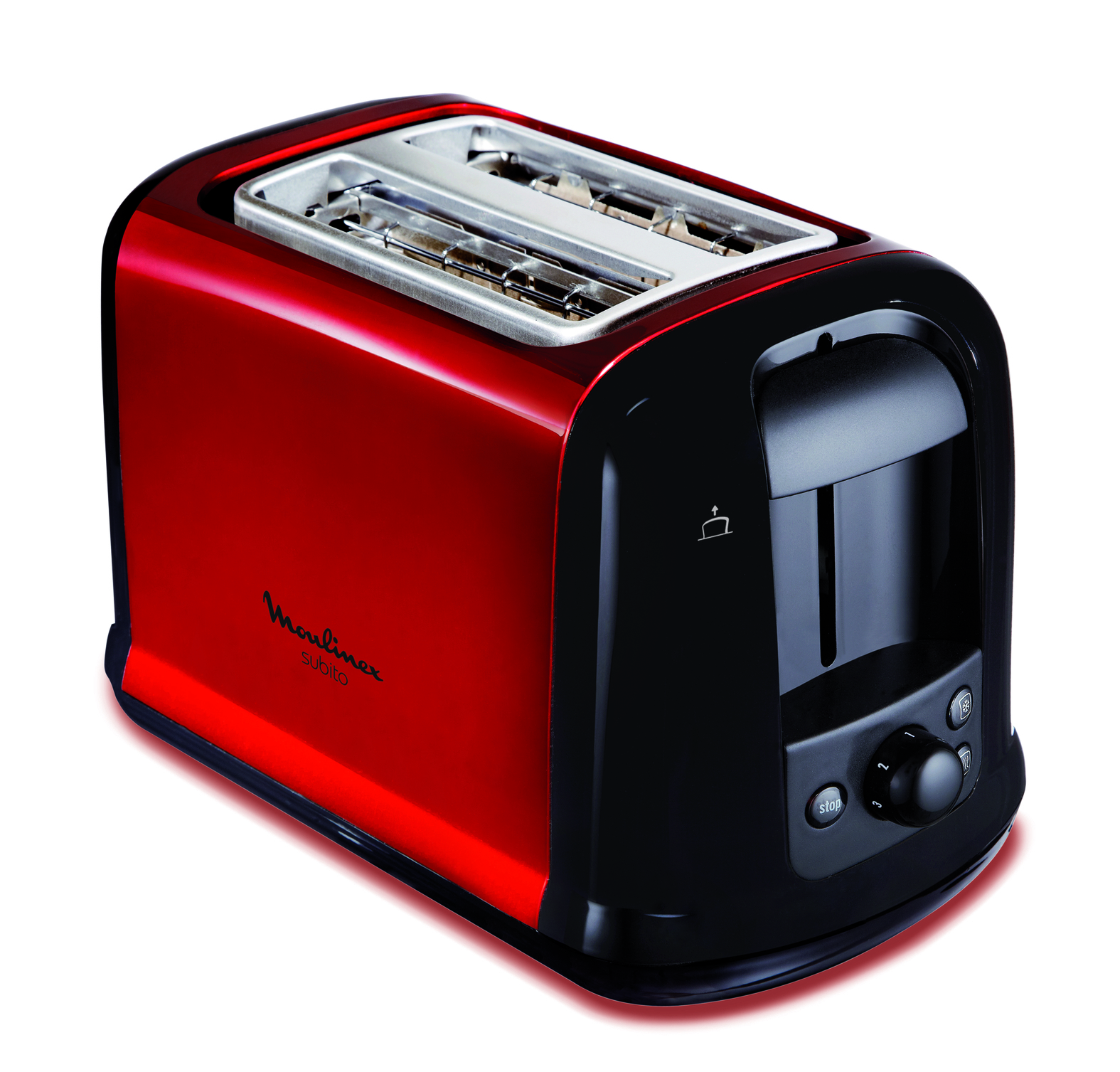 Изображение товара Тостер Moulinex LT260D30 цвет черный/красный