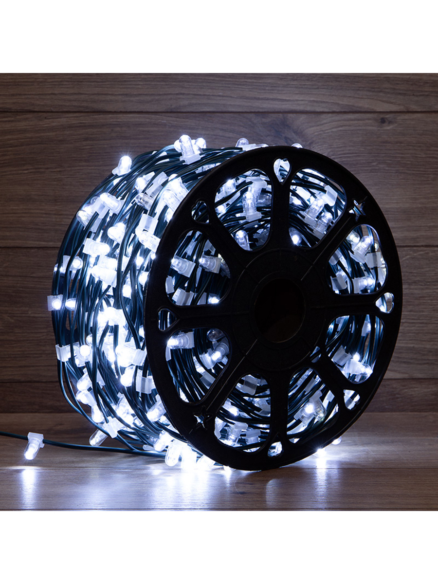 Изображение товара Гирлянда ПВХ Neon-night 325-145 100 м белый светодиодная для оформления ландшафтных объектов