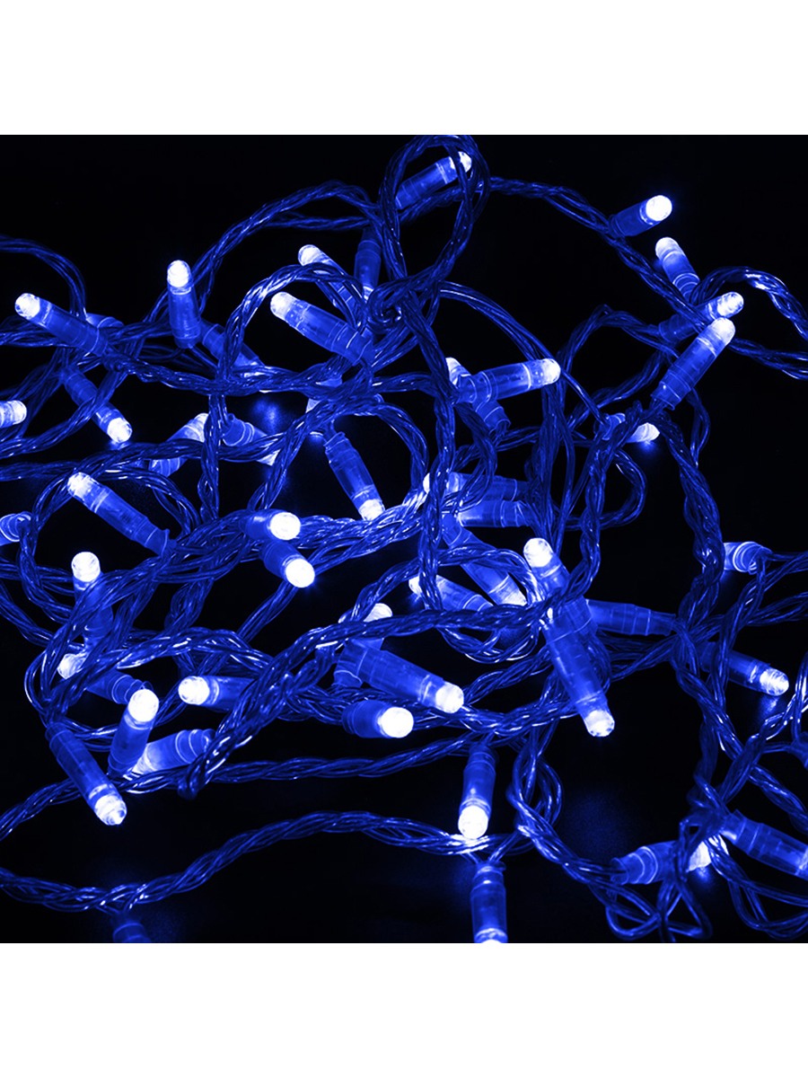 Изображение товара Электрогирлянда Neon-night 305-283 10м синие светодиоды мерцание IP65