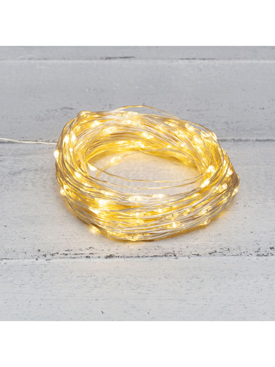 Изображение товара Светодиодная гирлянда Neon-night Роса 100 м 1000 белых LED IP44 для улицы и интерьера