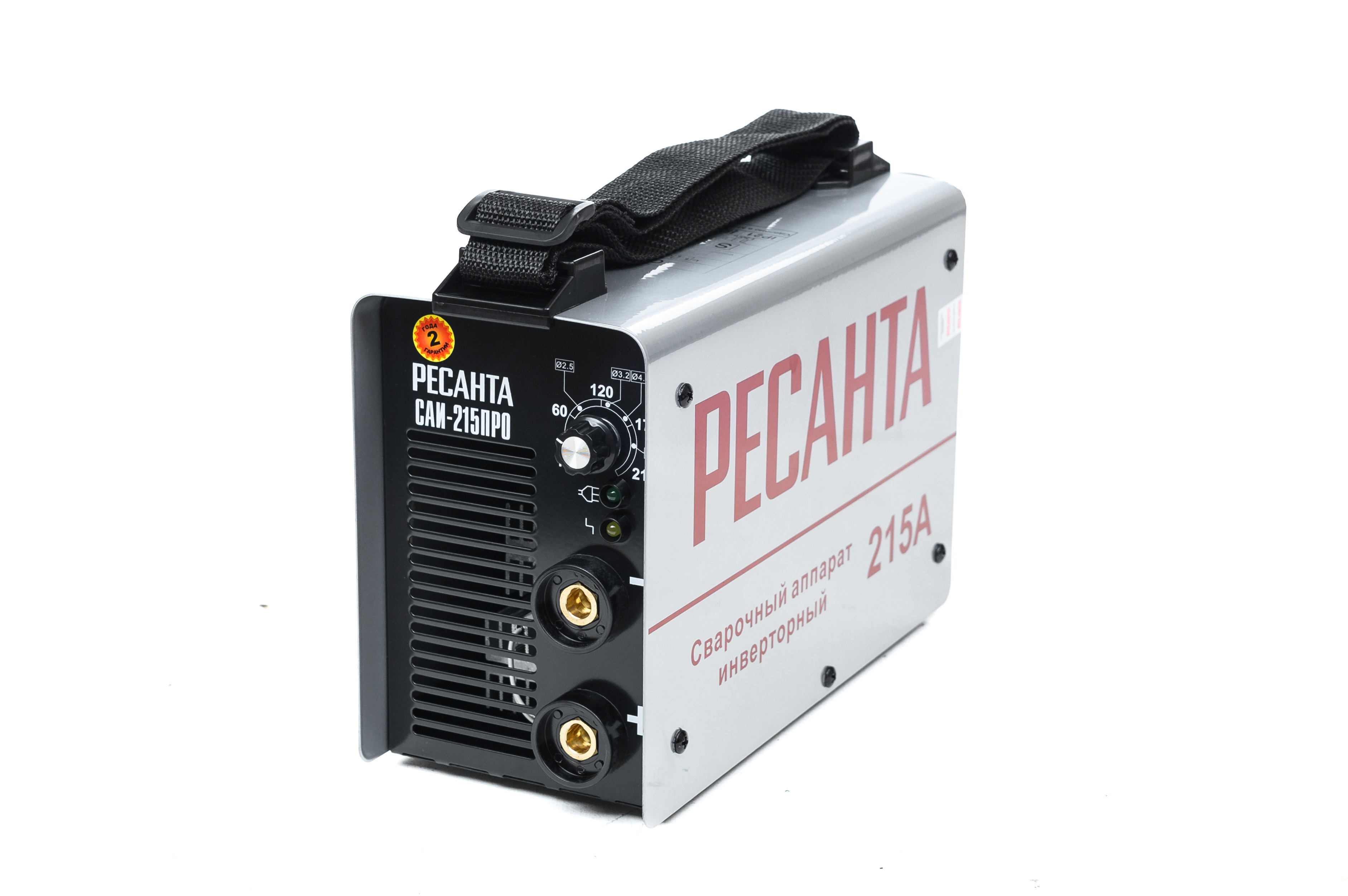 Изображение товара Сварочный аппарат инверторный Ресанта САИ-215ПРО 220 А MMA