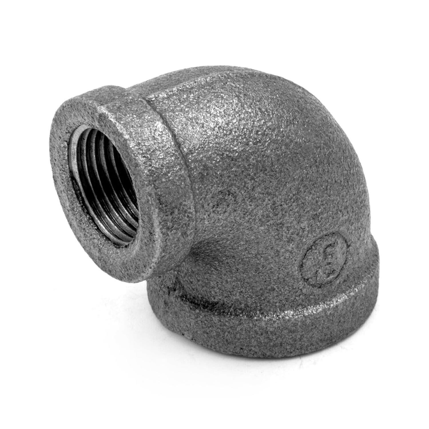 Изображение товара Угол переходной 90° 3/4"x1/2" ВР чугун для водоснабжения