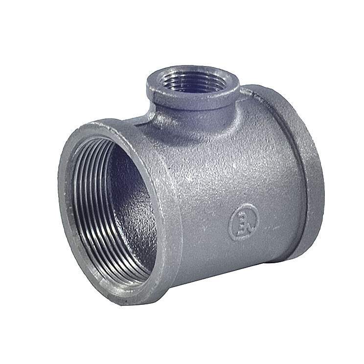 Изображение товара Тройник переходной 3/4x1/2x3/4 чугун внутренний резьбовой для водоснабжения