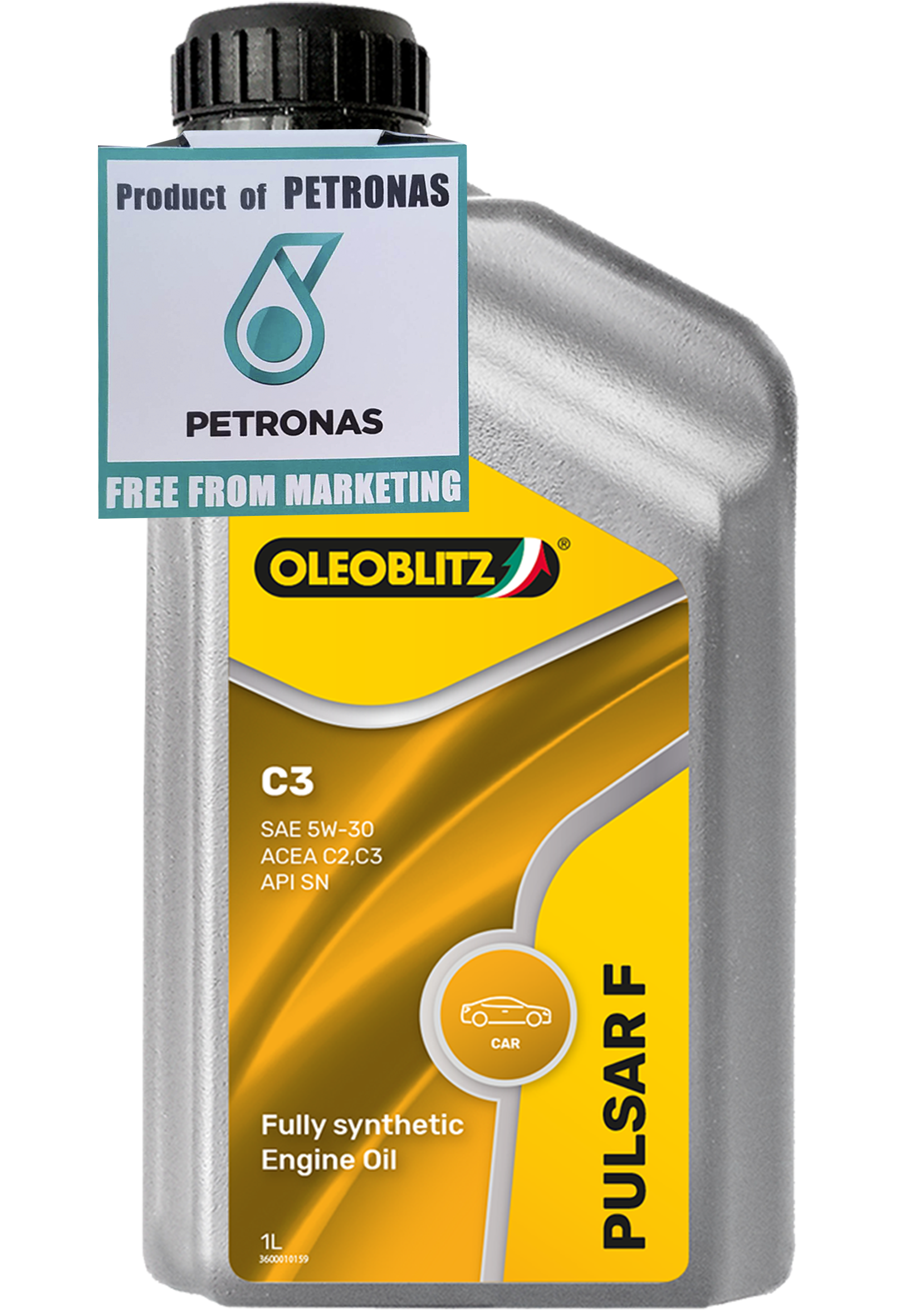 Изображение товара Моторное синтетическое масло Petronas OLEOBLITZ PULSAR F C3 5W-30 1л