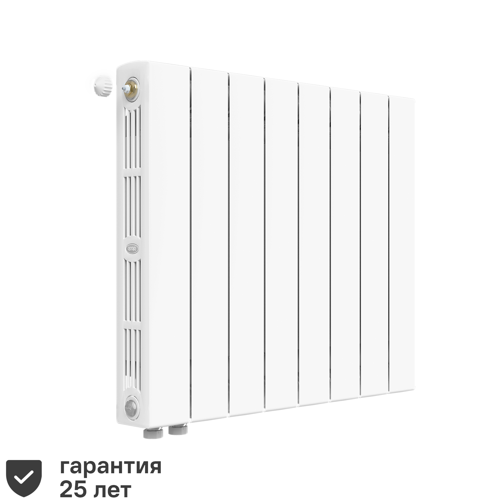 Изображение товара Радиатор Rifar Supremo VL 500/90 с 8 секциями и нижним подключением