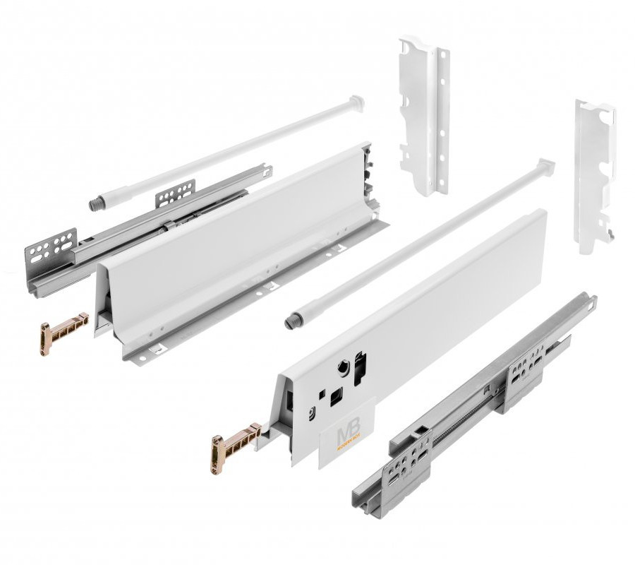 Изображение товара Модерн Бокс L-500 высокий белый системы выдвижения для мебели