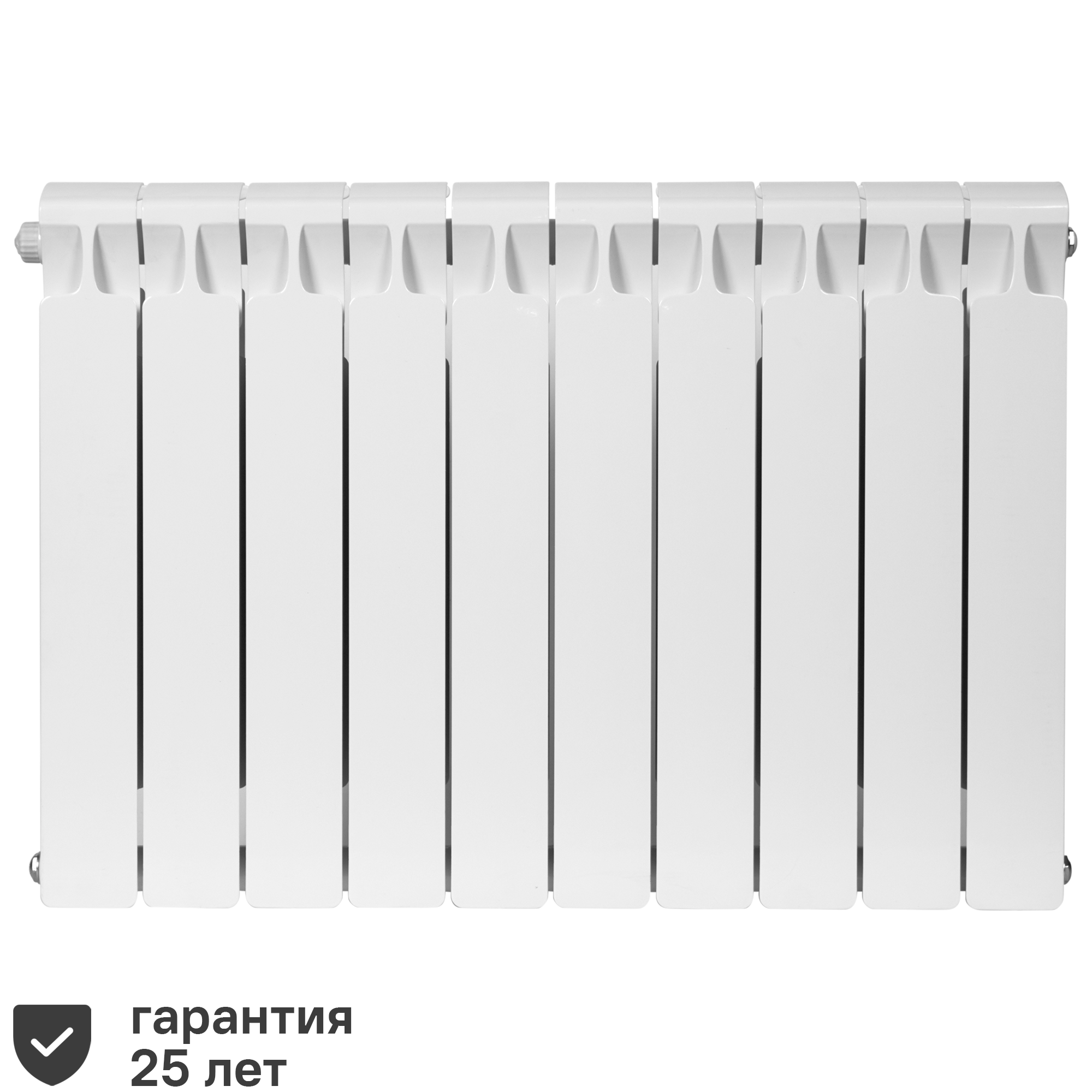 Изображение товара Радиатор секционный Rifar Monolit 500 биметалл 10 секций для системы отопления