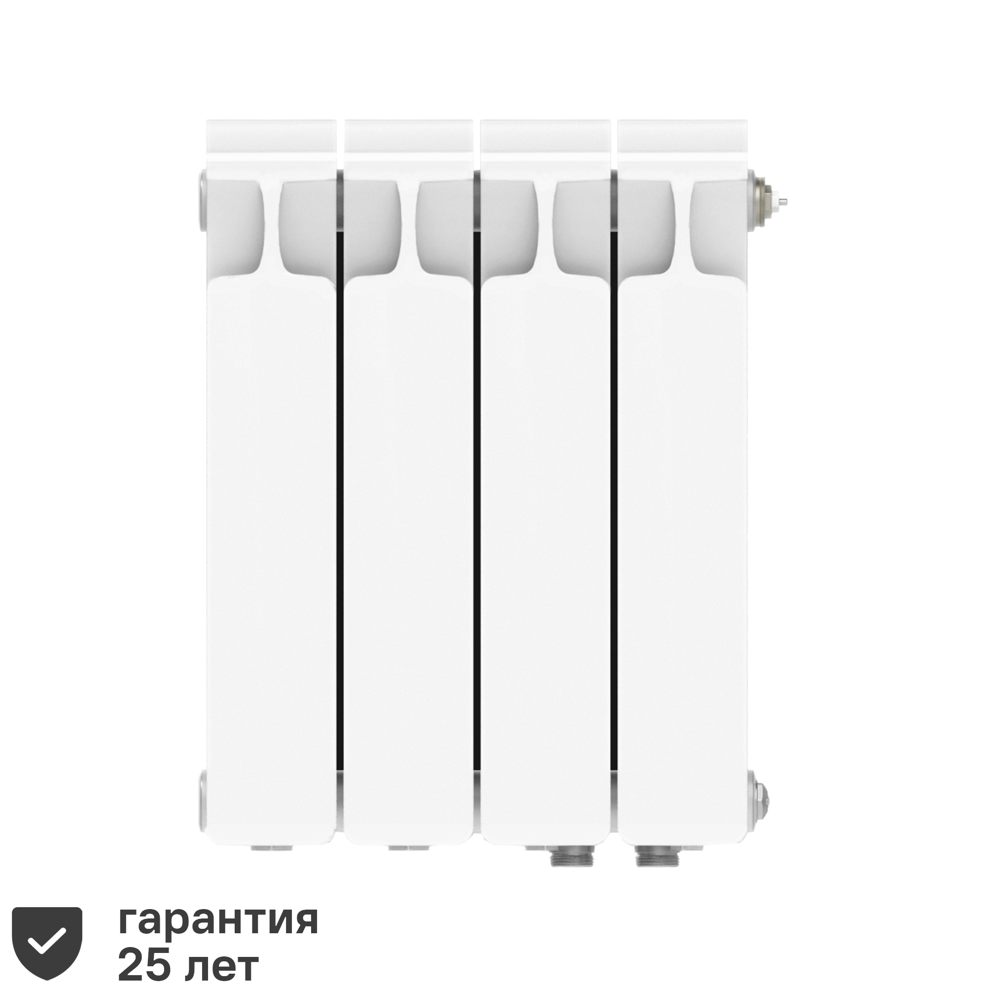 Изображение товара Радиатор секционный Rifar Monolit 350 4 секции биметалл для отопления