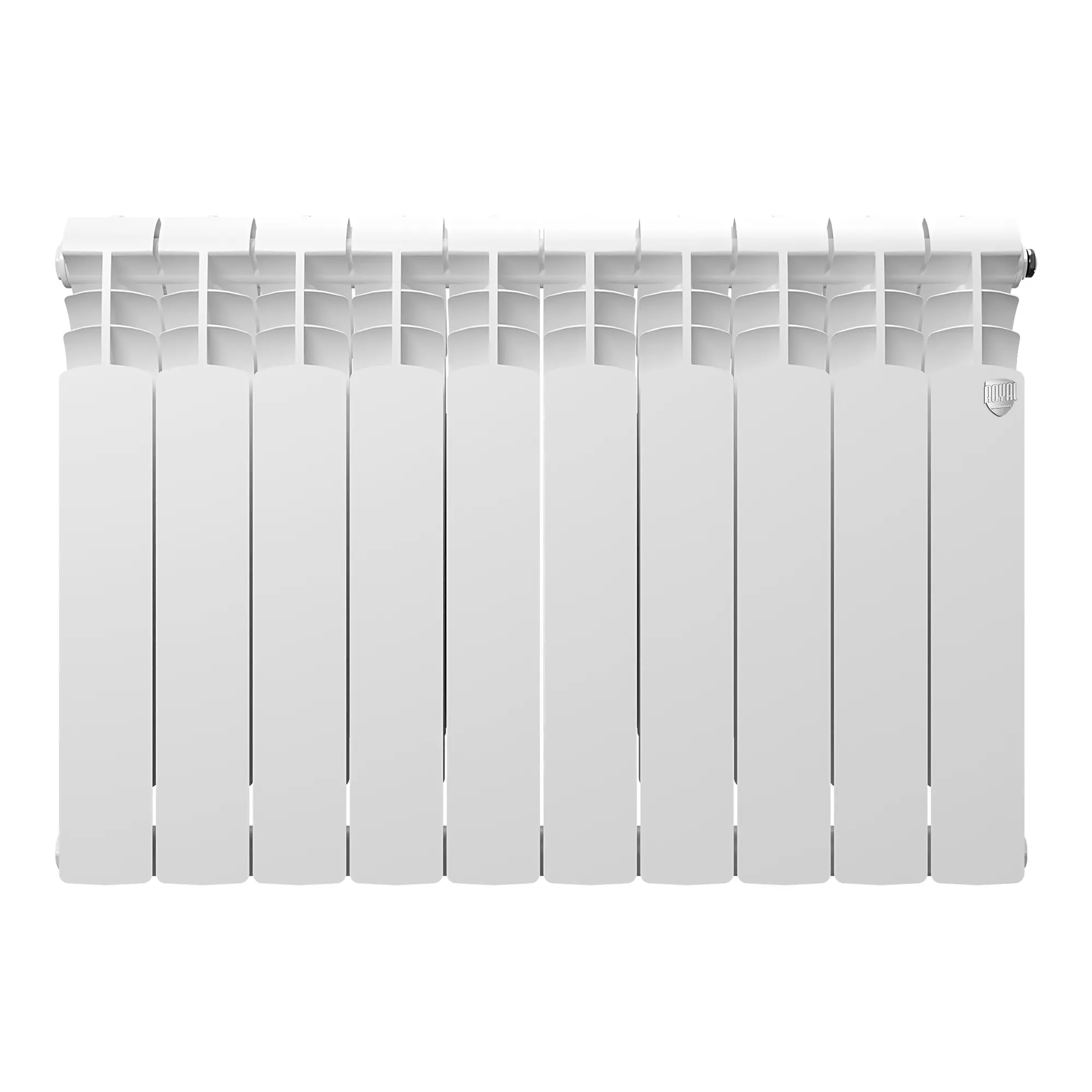 Изображение товара Радиатор Royal thermo Vittoria Super 500 2.0 12 секций биметалл боковое подключение