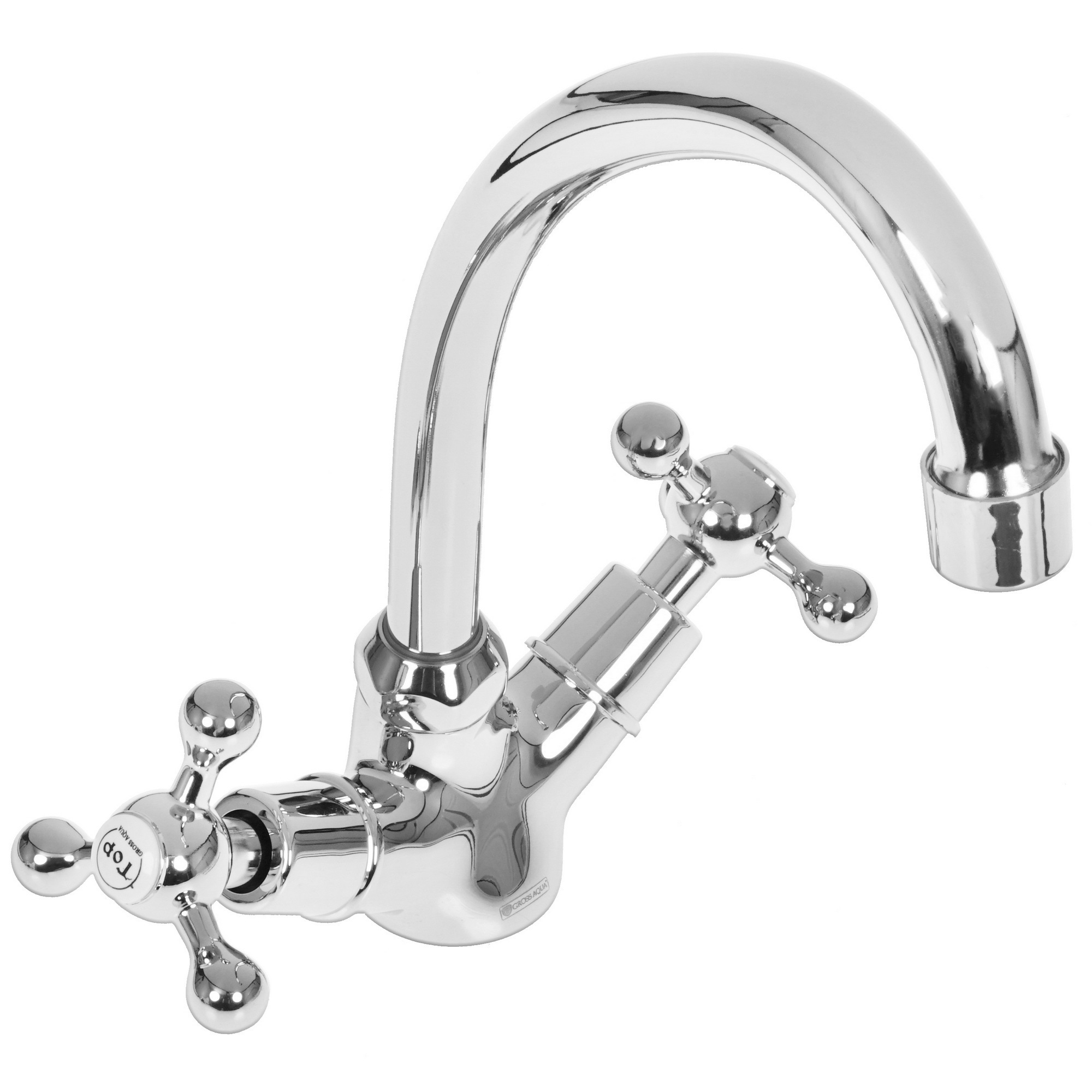Изображение товара Смеситель для кухни GROSS AQUA Yota 3088039С-B03 с экономией воды и поворотным изливом