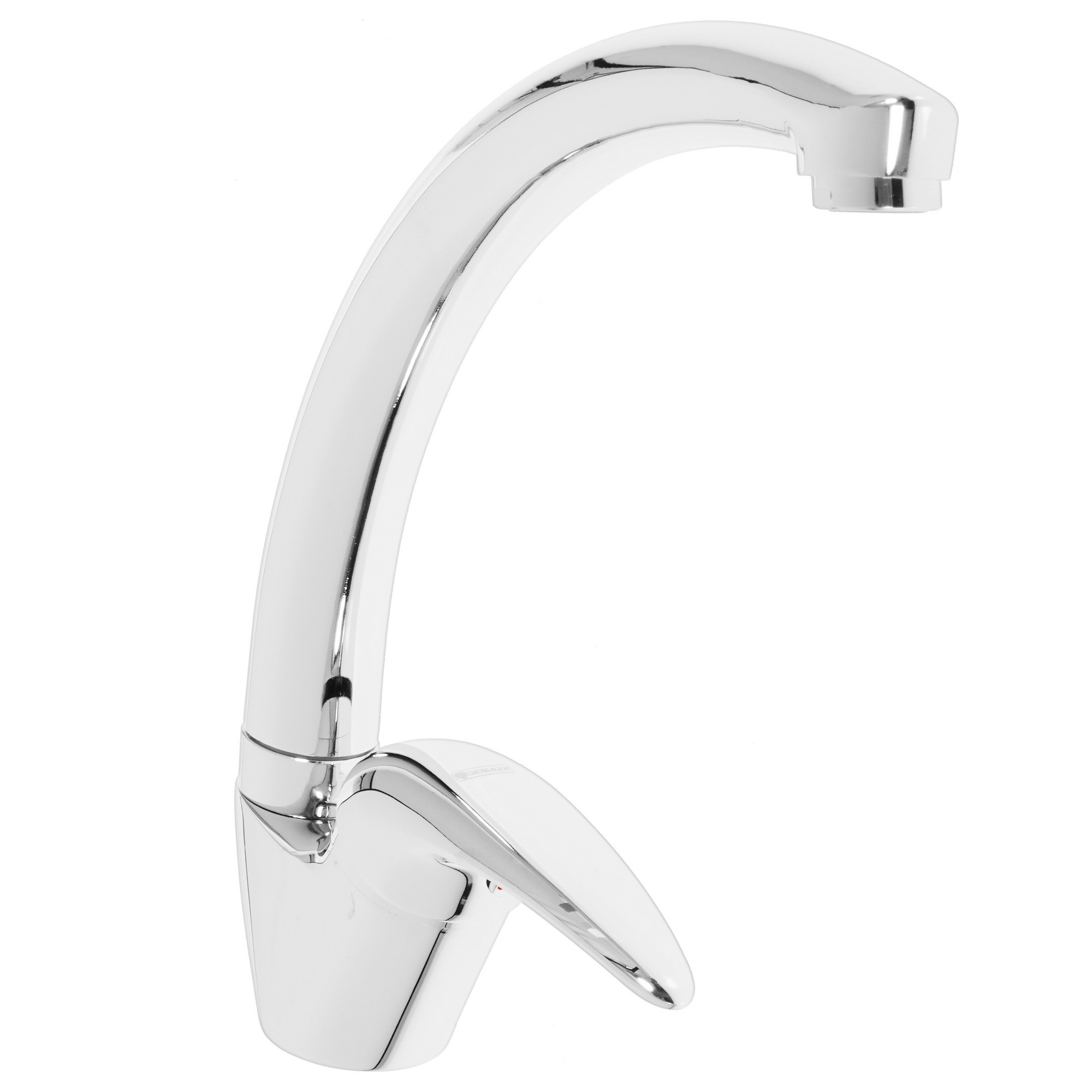 Изображение товара Смеситель для кухни GROSS AQUA 3205257С-A02 Basic высота 24 см цвет серый