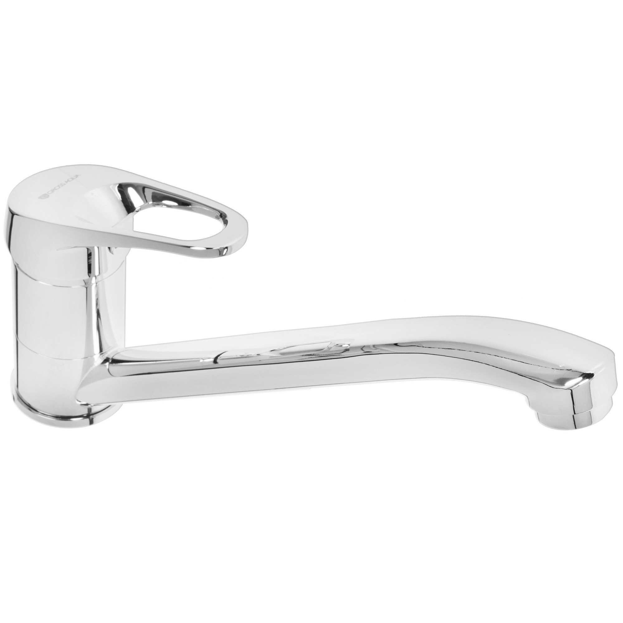 Изображение товара Смеситель для кухни GROSS AQUA Base с поворотным изливом и хромовым покрытием