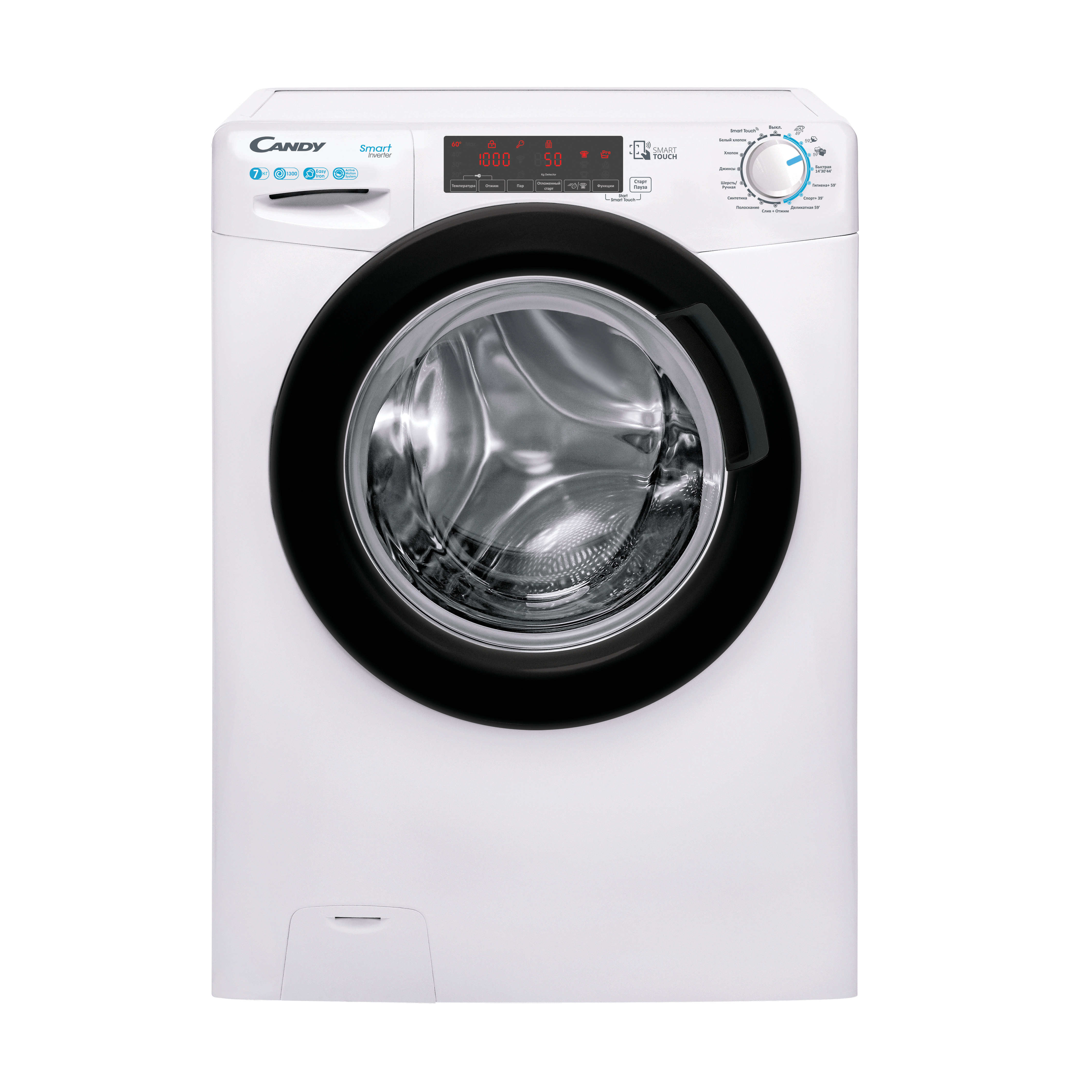 Изображение товара Стиральная машина Candy Css437twmb/2-07 60x85x40 см 7 кг цвет белый