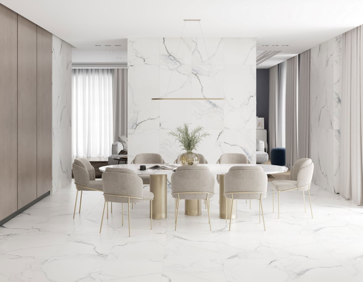 Изображение товара Керамогранит Kerranova Skala 21 K-2201 MR 60x120x11 60x120см 1.44 м² цвет темно синий, цена за упаковку