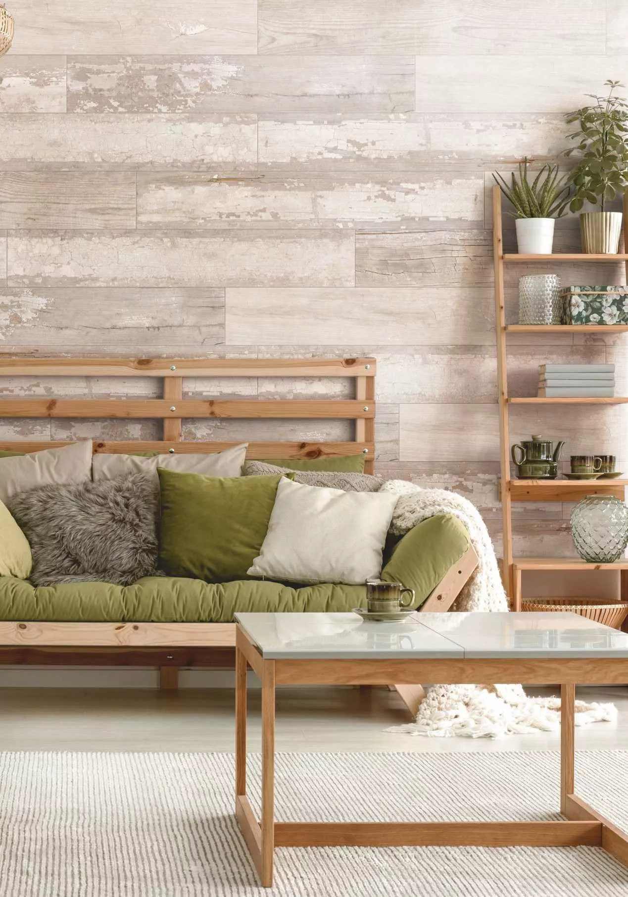 Изображение товара Керамогранит Idalgo Натура ID9096n117SR 120x20см бежевый