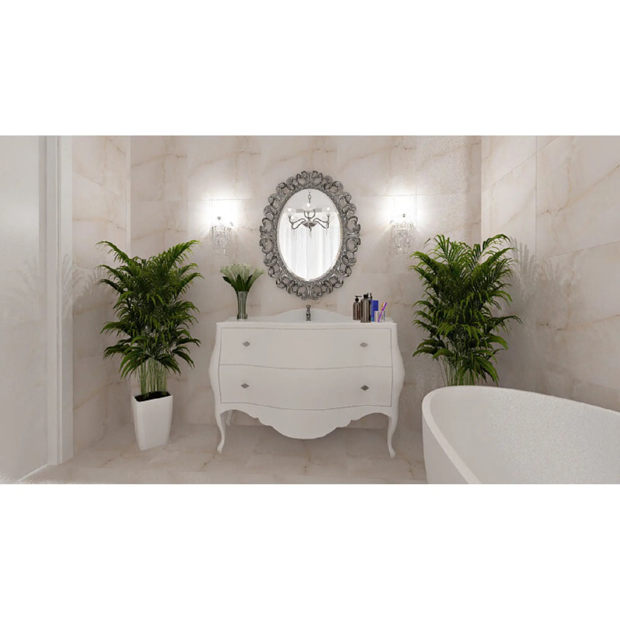 Изображение товара Керамогранит Pars tile ONIX 60x60 см серый полированный 1.08 м²