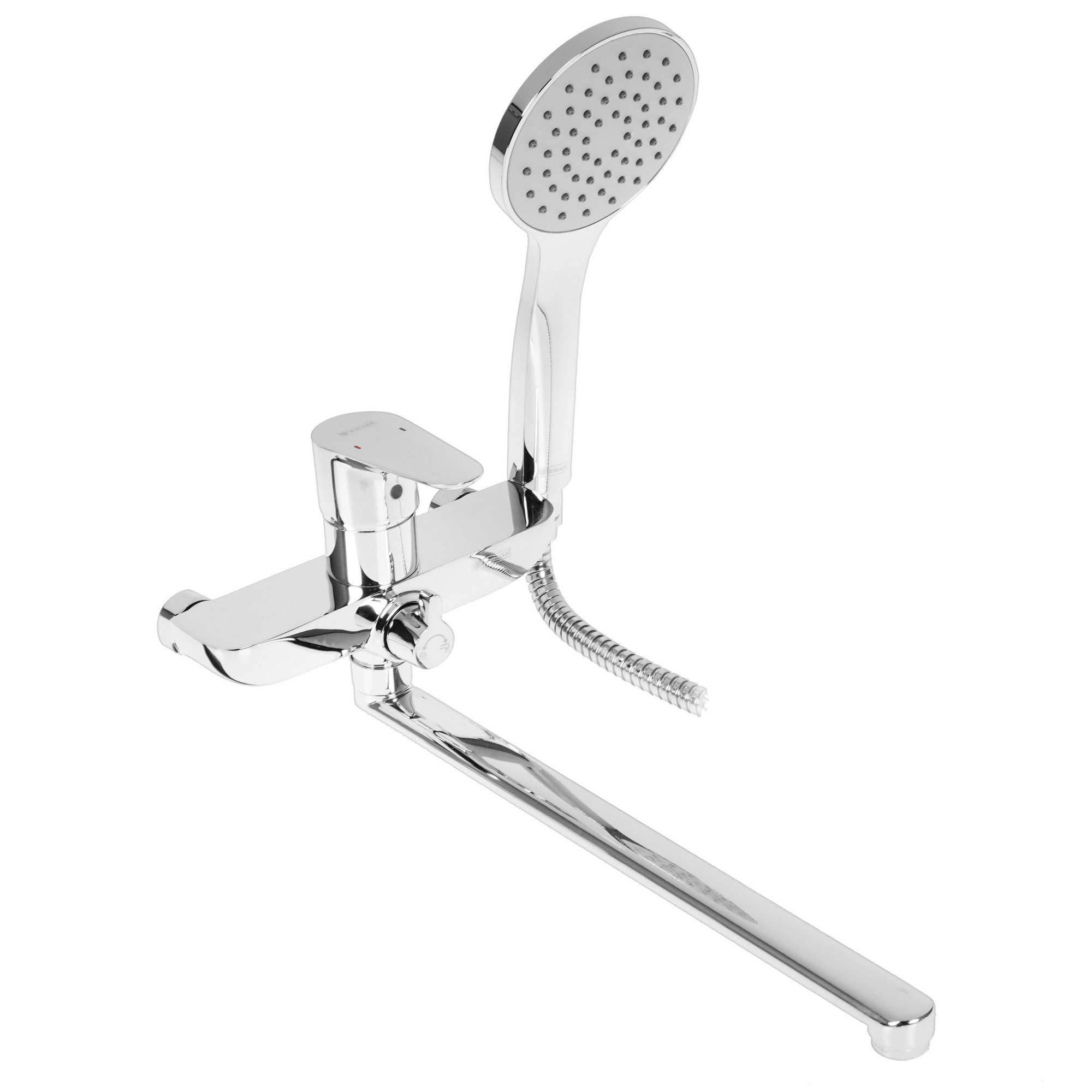 Изображение товара Смеситель для ванны и душа Gross Aqua Space 7515288С-35L(F) с поворотным изливом