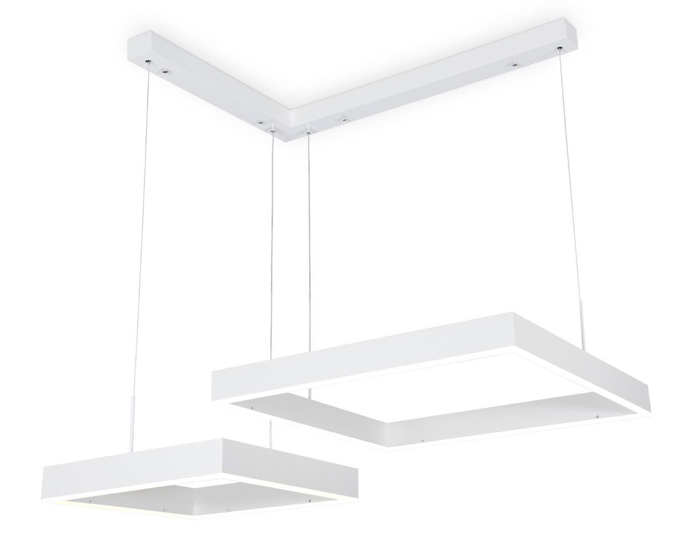 Изображение товара Подвесная светодиодная люстра Ambrella Light FA6640 с пультом 20 м² белый