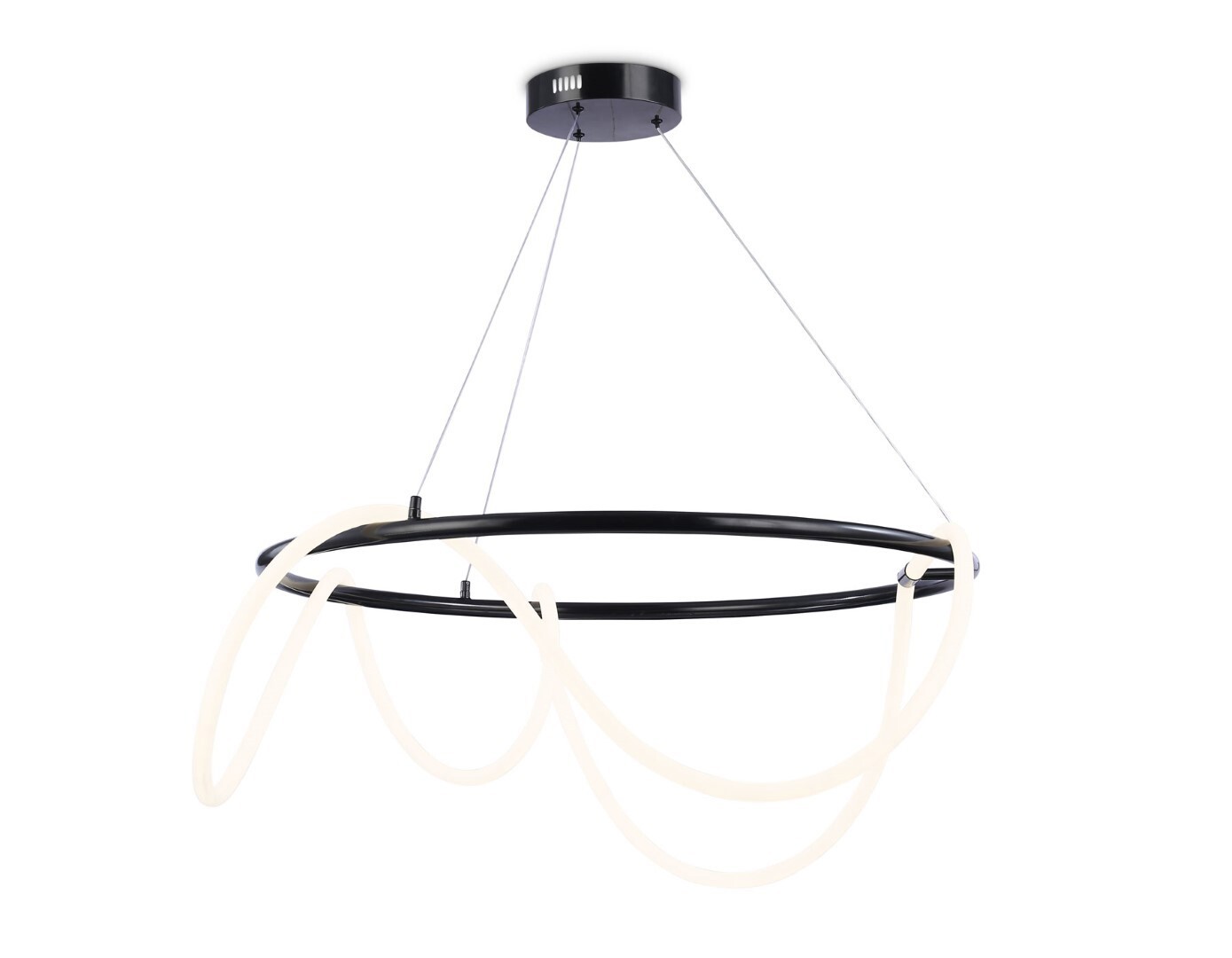 Изображение товара Светильник подвесной светодиодный Ambrella light Fl10508 с пультом управления 28 м² регулируемый белый свет цвет черный